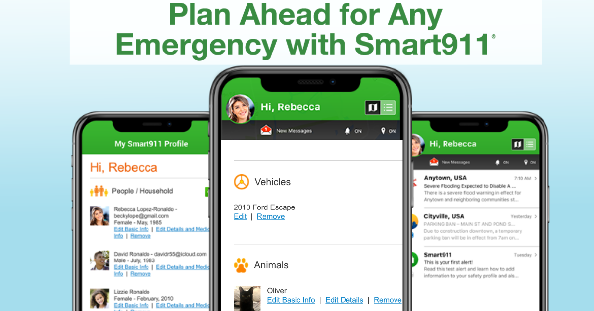 Smart911 - Plan Ahead
